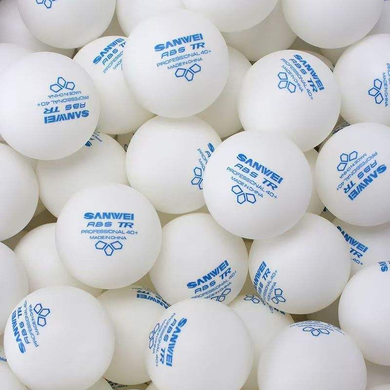 Balles Sanwei 3 Étoiles TR ABS (Pack de 100)