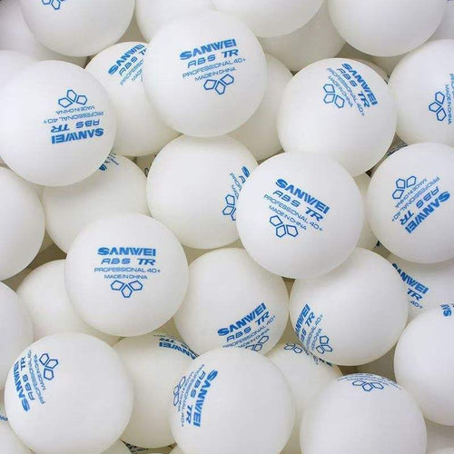 Balles Sanwei 3 Étoiles TR ABS (Pack de 100)