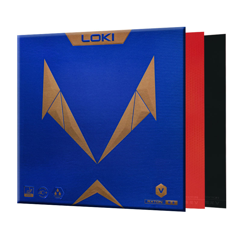 Loki Rxton 5 Rubber - Power & Grip (ITTF Approved)