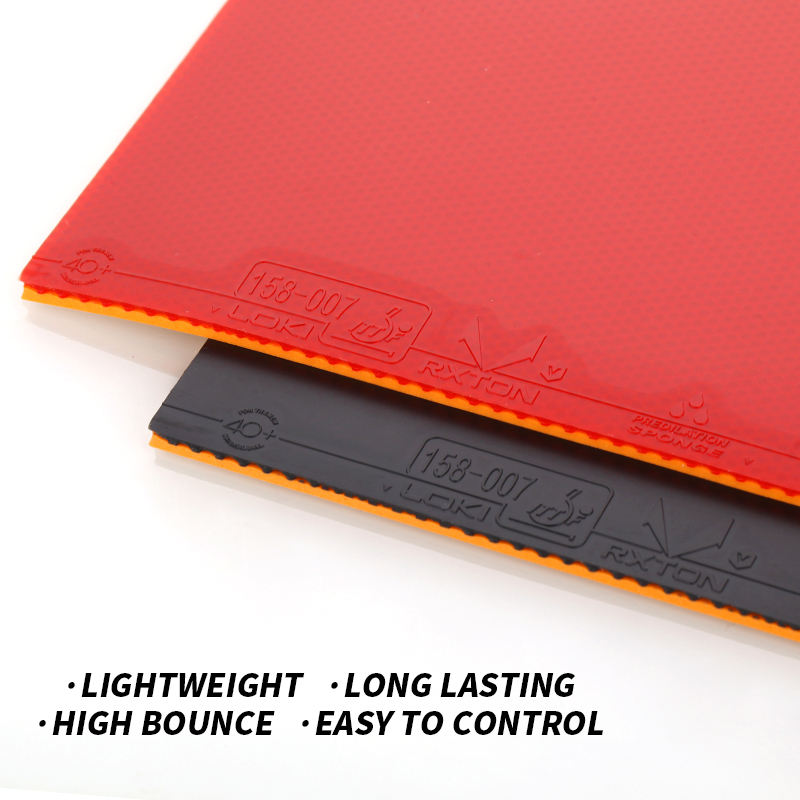 Loki Rxton 5 Rubber - Power & Grip (ITTF Approved)