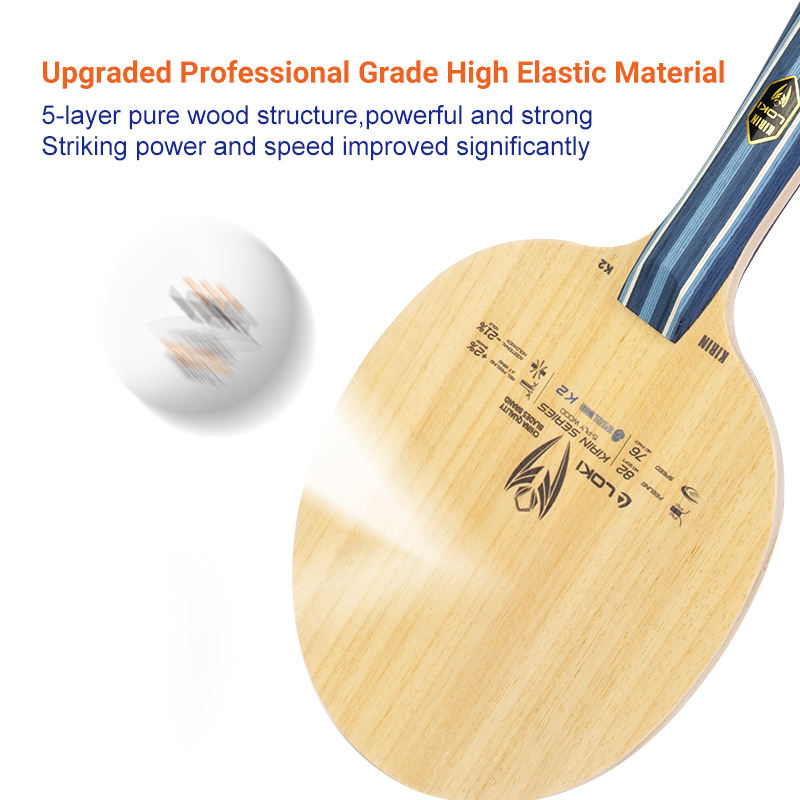 Loki K2 - High-Performance Control Pure Wood Blade