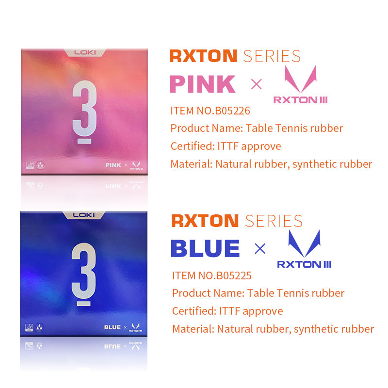 Revêtement Loki Rxton 3 - Édition Couleur (Bleu & Rose)