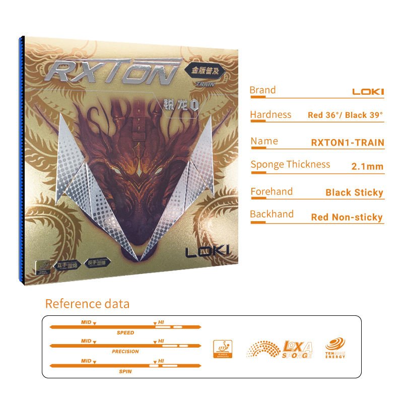 Revêtement Loki Rxton 1 - T Train (Certifié ITTF) - Letping